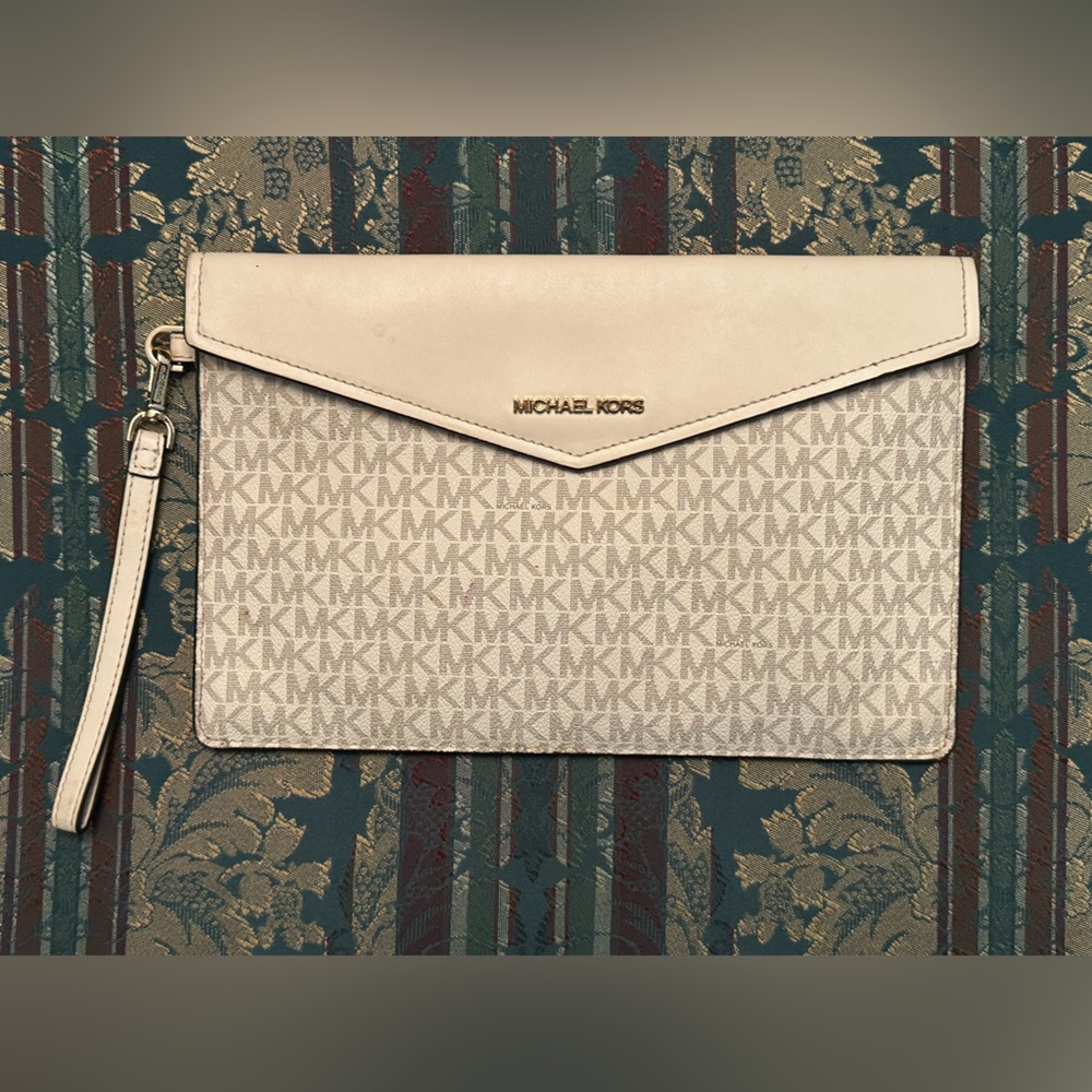 Michael Kors Large Maise Envelope Clutch